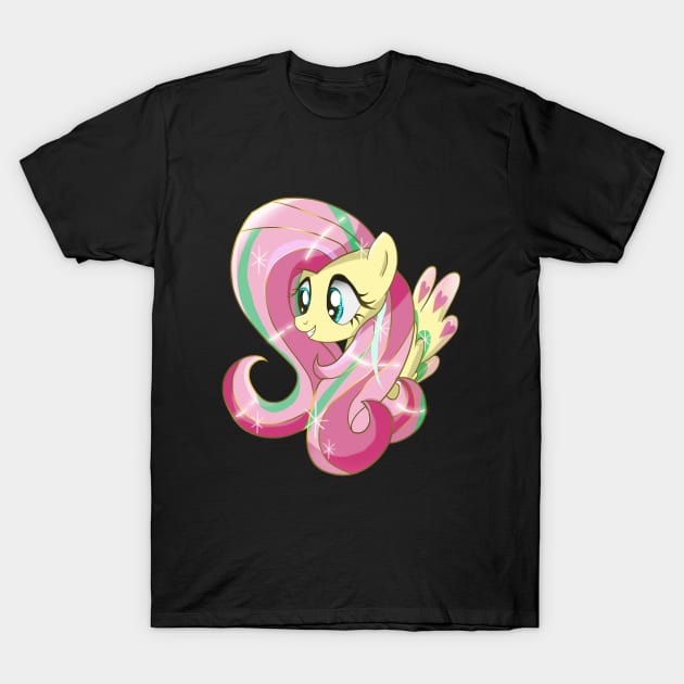 Rainbowfied Fluttershy T-Shirt by Ilona's Store